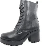 Dockers Damen Schn&uuml;rstiefeletten Schwarz Synthetik Gr&ouml;&szlig;e: 36 - Schwarz - 36