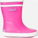 AIGLE Kinderstiefel Aigle Baby-Flac 2 pink/wei&szlig; Gr&ouml;&szlig;e - 19