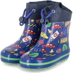 Beck 863 34 Warmfutter Gummistiefel Traffic Dunkel-Blau, Blau, Gr. 21 - Blau - 21