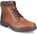 Rieker Herren Schn&uuml;rboots/ Winterstiefeletten Braun Glattleder Gr&ouml;&szlig;e: 40 - Braun -