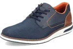 Rieker Schn&uuml;rhalbschuhe bequem in blau, Gr. 47 - Blau - 47