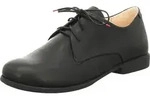 Think AGRAT Damenschuhe - elegante Schn&uuml;r- Halbschuhe schwarz Elegant NEU - Schwarz