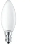 Philips Filament-Kerzenlampe, Milchglas, 40W, B35, E14 x2, 4,3 W, 40 W, E14, 470 lm,