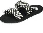 Roxy Porto Slide II Black/White Gr&ouml;&szlig;e EU 41 - Schwarz - 41