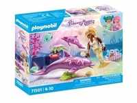 PLAYMOBIL Princess Magic 71501 Meerjungfrau mit Delfinen