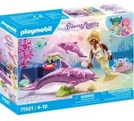 PLAYMOBIL Princess Magic 71501 Meerjungfrau mit Delfinen - Bunt