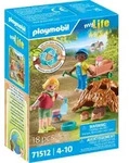 PLAYMOBIL My Life 71512 Pflege der Igelfamilie - Bunt