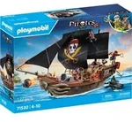 PLAYMOBIL Pirates 71530 Gro&szlig;es Piratenschiff - Bunt