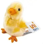Uni-Toys - K&uuml;ken gelb - 13 cm (H&ouml;he) - Pl&uuml;sch-Huhn, Vogel - Pl&uuml;schtier,