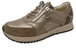 Waldl&auml;ufer H- Vicky sportlicher Schn&uuml;rer Beige - Braun - 37