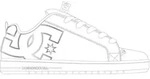 DC Shoes Court Graffik White/M Silver Gr&ouml;&szlig;e EU 42 - Wei&szlig; - 42