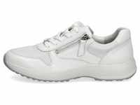 Caprice Ledersneaker - Weiß Glattleder Größe: 37 Normal