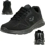 Skechers Schuhe Satisfaction, 58350BBK - Schwarz - 42,5