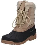 Nora Spirale Winterstiefel Tina beige gef&uuml;ttert Gr. 36 - Braun - 36