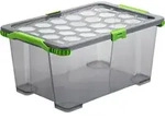 Rotho Aufbewahrungsbox 44L Evo Total Protection - Kunststoffbox 59,0 x 39,5 x 28,0 cm