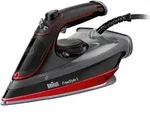 Braun TexStyle 5 SI 5057 RD, Dampfb&uuml;geleisen, Keramik-B&uuml;gelsohle, 2 m, 220 g/min,