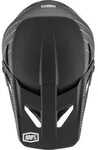 100% Status helmet S black - leichter Fullface-Helm mit maximalem Schutz - Schwarz