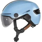 ABUS Stadthelm HUD-Y ACE - stylischer Fahrradhelm mit Visier und magnetischem,