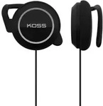 Koss KSC21 Sportclip Clip-On Headphones - Schwarz