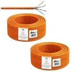 ARLI Cat7 Verlegekabel 200 m ( 2 x 100 m ) S/FTP PIMF halogenfrei Netzwerkkabel
