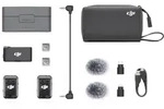 DJI MIC 2 (2 Sender+1 Empf&auml;nger+Ladeschale) - Schwarz