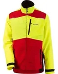 KOX Forstjacke Mistral 3.0 Rot/Gelb Gr&ouml;&szlig;e M | KWF-Standard | Nicht...