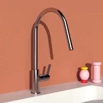 Ideal Standard Gusto K&uuml;chenarmatur Ausladung 23,8 cm - Silber
