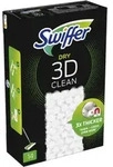 Swiffer - Dry 3D Clean Nachf&uuml;llpackung, 14 St&uuml;ck