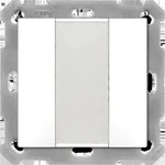MDT BE-TA5502.G2 KNX Taster 55 2-fach Reinwei&szlig; gl&auml;nzend - Wei&szlig;