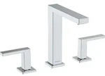 Dreiloch-Waschtischarmatur Tecturis E ComfortZone 150 CoolStart PO chrom chrom -