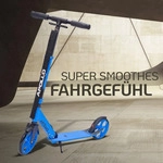 Apollo Cityroller Artemis Blau mit Big Wheels, Tragegurt f&uuml;r Kinder und...