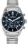Jacques Lemans 42-2D Barcelona Herren Chronograph 42mm 10ATM - Blau