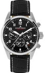 Jacques Lemans 42-2A Barcelona Herren Chronograph 42mm 10ATM - Schwarz