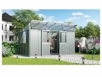 Vitavia Gerätehaus "Kosmos" aluminium eloxiert 11,5 m2