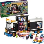 LEGO Friends Popstar-Tourbus, Musik-Set mit LKW-Spielzeug und 4 Figuren, f&ouml;rdert die