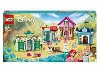 LEGO Disney Princess: Disney Prinzessinnen Abenteuermarkt, Haus-Spielzeug mit 4