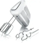 Arendo Elektrischer Handmixer Handr&uuml;hrer - inkl. 2 Quirle und 2 Knethaken aus