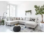 MIUFORM Charming Charlie - Ecksofa mit Bettfunktion und Bettkasten U-FORM LINKS...