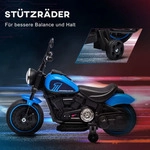 HOMCOM Kindermotorrad Kinder Elektro-Motorrad Elektrofahrzeug Kinderfahrzeug mit 2