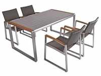 Tischgruppe AVERNA 5-tlg. | 1x Tisch 305392 | 4x Stuhl 305265