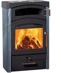 AUSTROFLAMM Kaminofen | Pallas Back | Specksteinmantel | 9kW