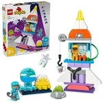 LEGO DUPLO 3-in-1-Spaceshuttle f&uuml;r viele Abenteuer, Weltraum-Set mit