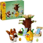 LEGO Fr&uuml;hlingstierspielplatz, Bauset mit Vogel und Eichh&ouml;rnchen, Spielset mit
