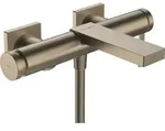 Einhebel-Wannenmischer Tecturis E Aufputz brushed bronze brushed bronze - Bronze
