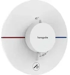 Fertigmontageset ShowerSelect Comfort S Thermostat, UP mattwei&szlig; mattwei&szlig; - Wei&szlig;