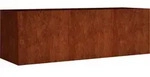 vidaXL Hochbeet 120x40x40 cm Cortenstahl - Braun