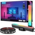 Govee H6608, Set f&uuml;r intelligente Beleuchtung, Wi-Fi/Bluetooth, Schwarz, Multi,