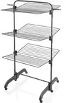 Stehtrockner Comfort Tower 420 Schwarz Leifheit - Schwarz