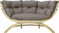 AMAZONAS AZ-2030919, AMAZONAS Loungesofa Siena Due Taupe inkl. Sitzkissen ca....