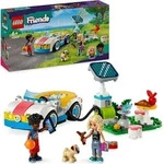 LEGO Friends E-Auto mit Ladestation, Elektroauto f&uuml;r Kinder, Auto-Spielzeug f&uuml;r